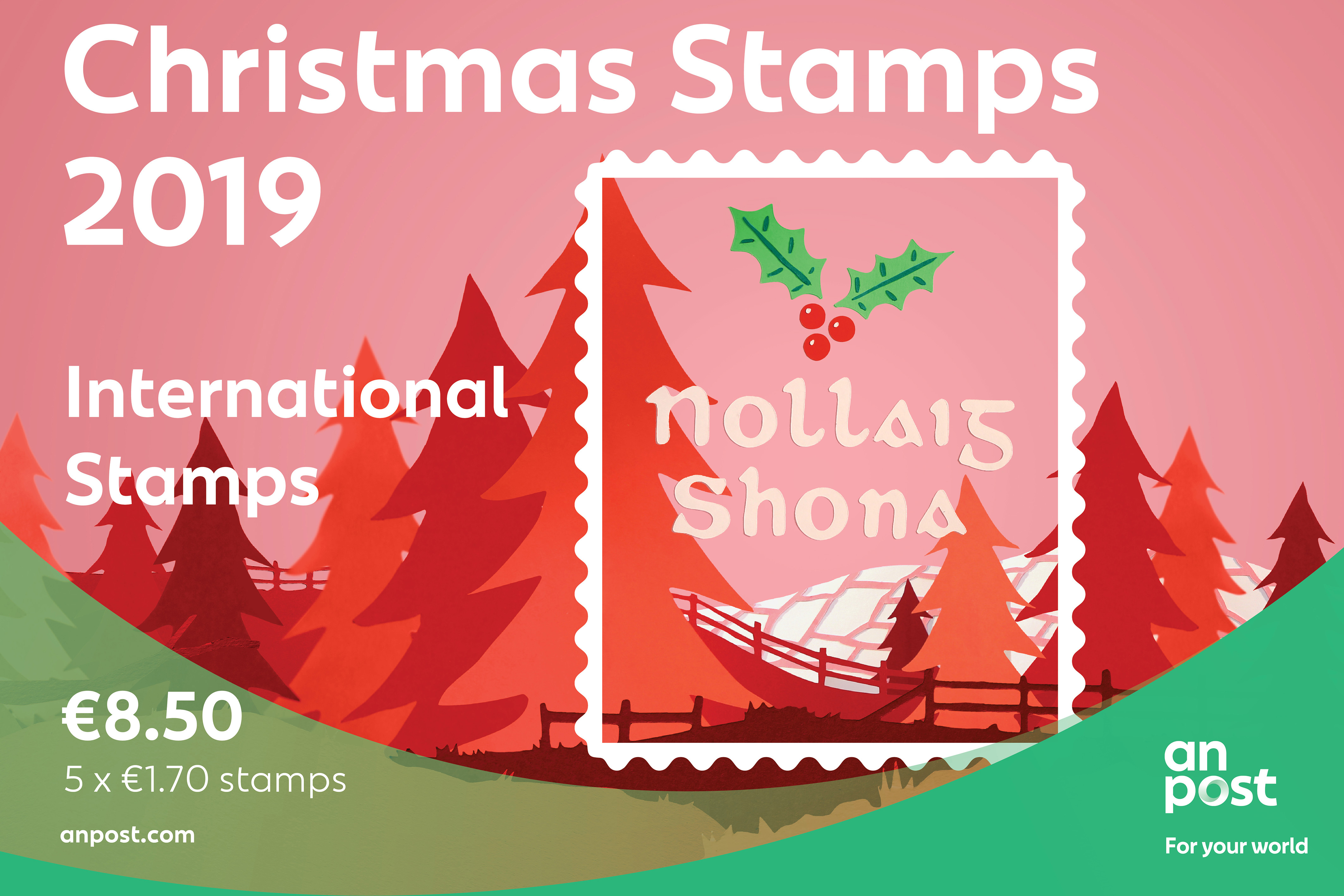 Christmas Stamps send love and celebrate tradition