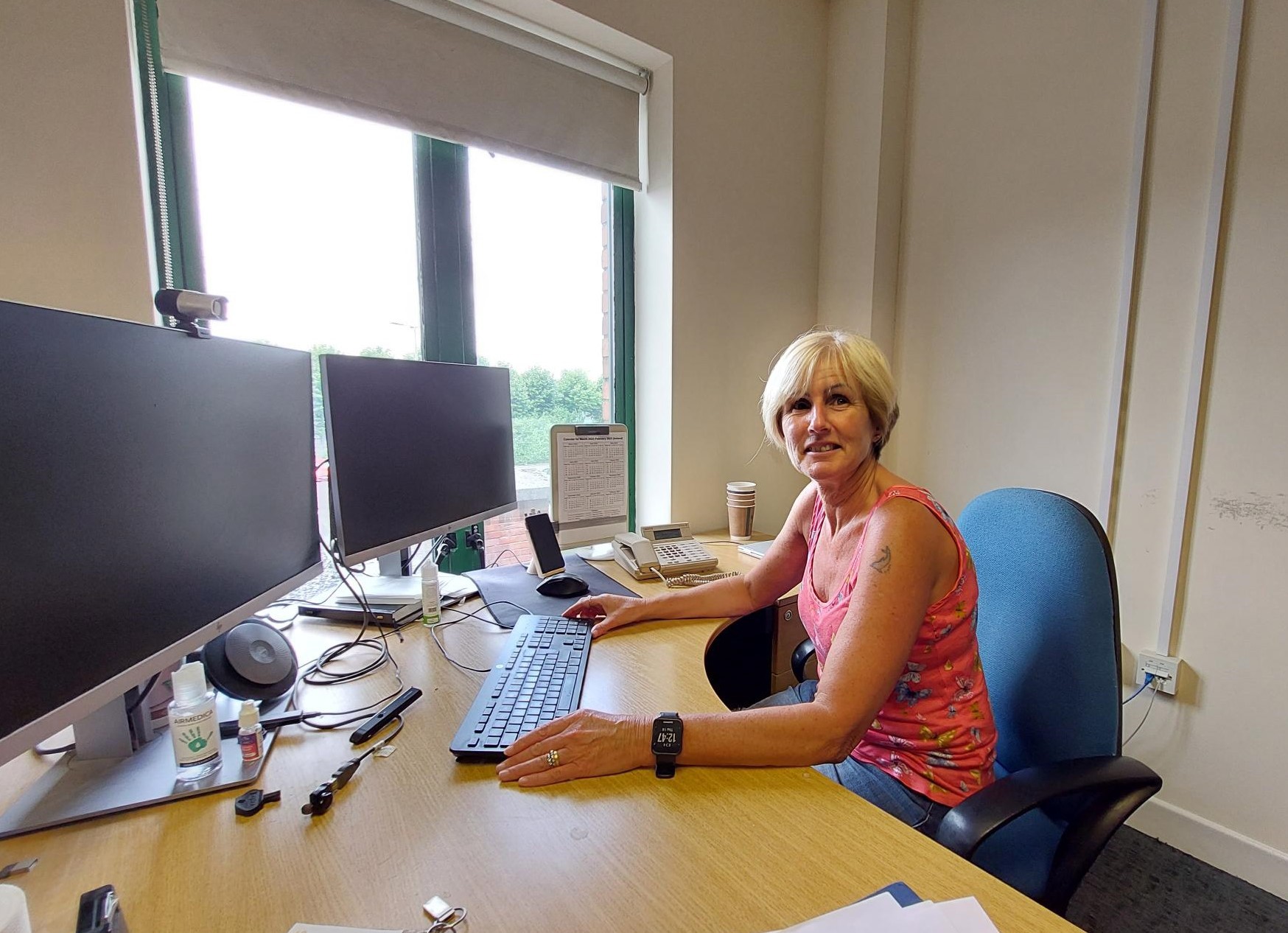 Orlaith works as a Clerical Manager in the Cape (International) and PPP (Production, Planning and Performance) areas of the DMC. 